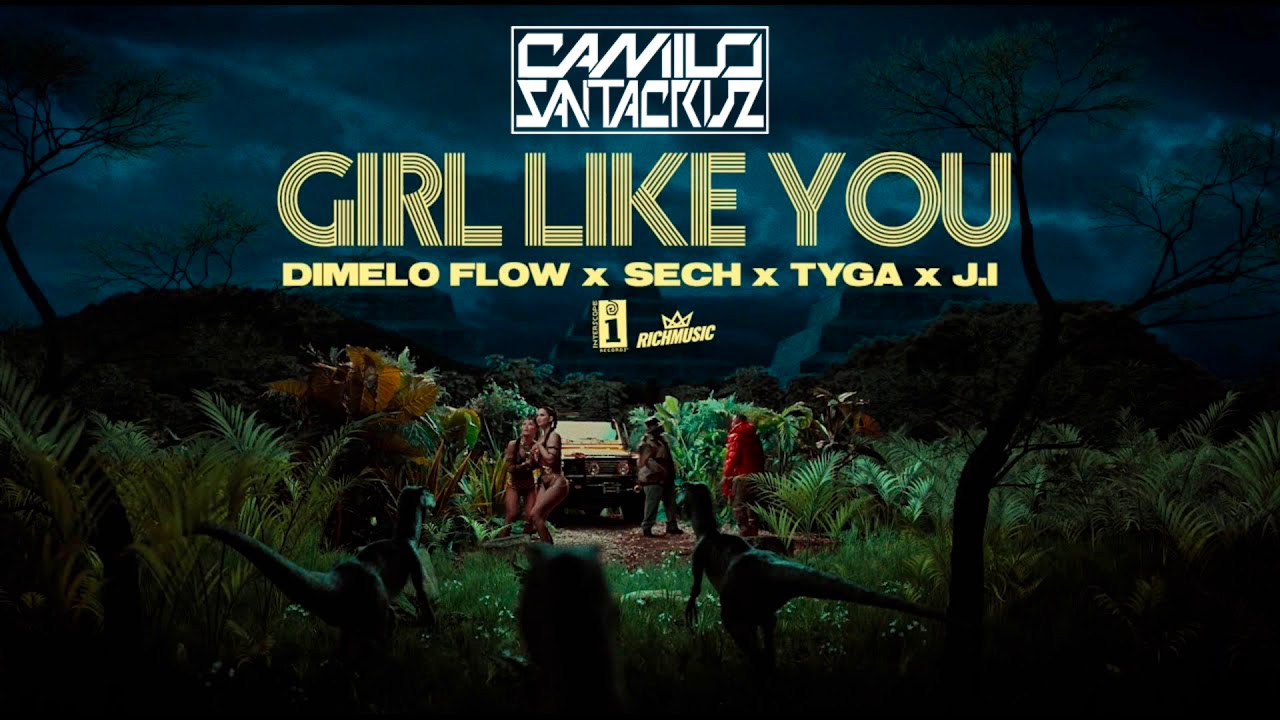 Dimelo Flow Ft  Sech, Tyga y J I   Girl Like You CS Remix