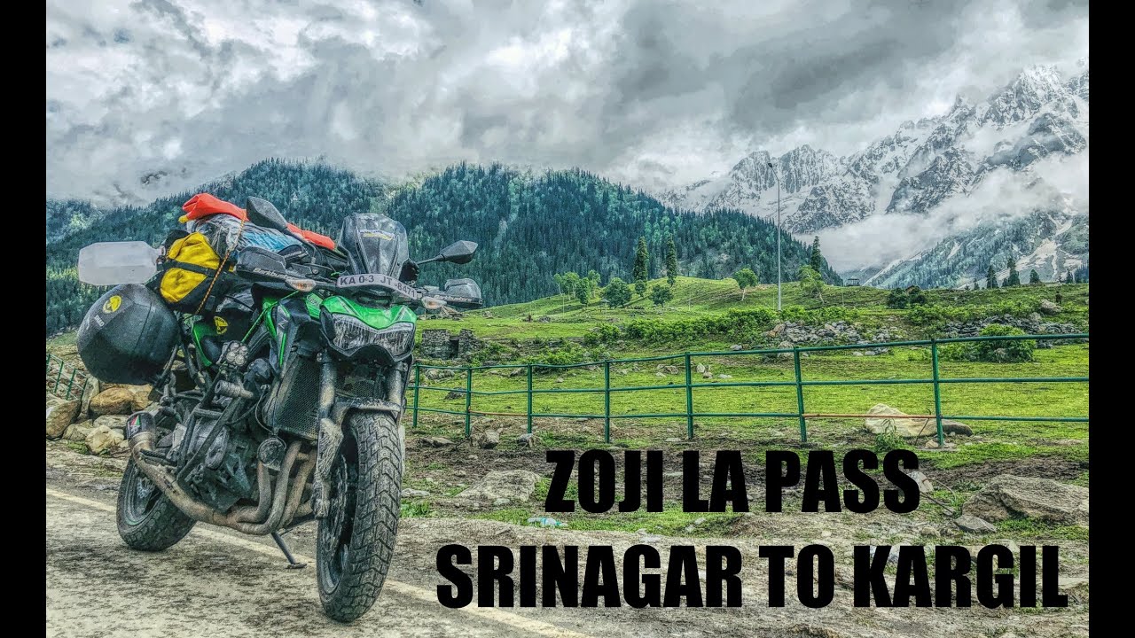LADAKH 2019 | SRINAGAR TO KARGIL | DAY 8 | KAWASAKI Z900 | #BENGALURUBIKER #VINOIRONMAN