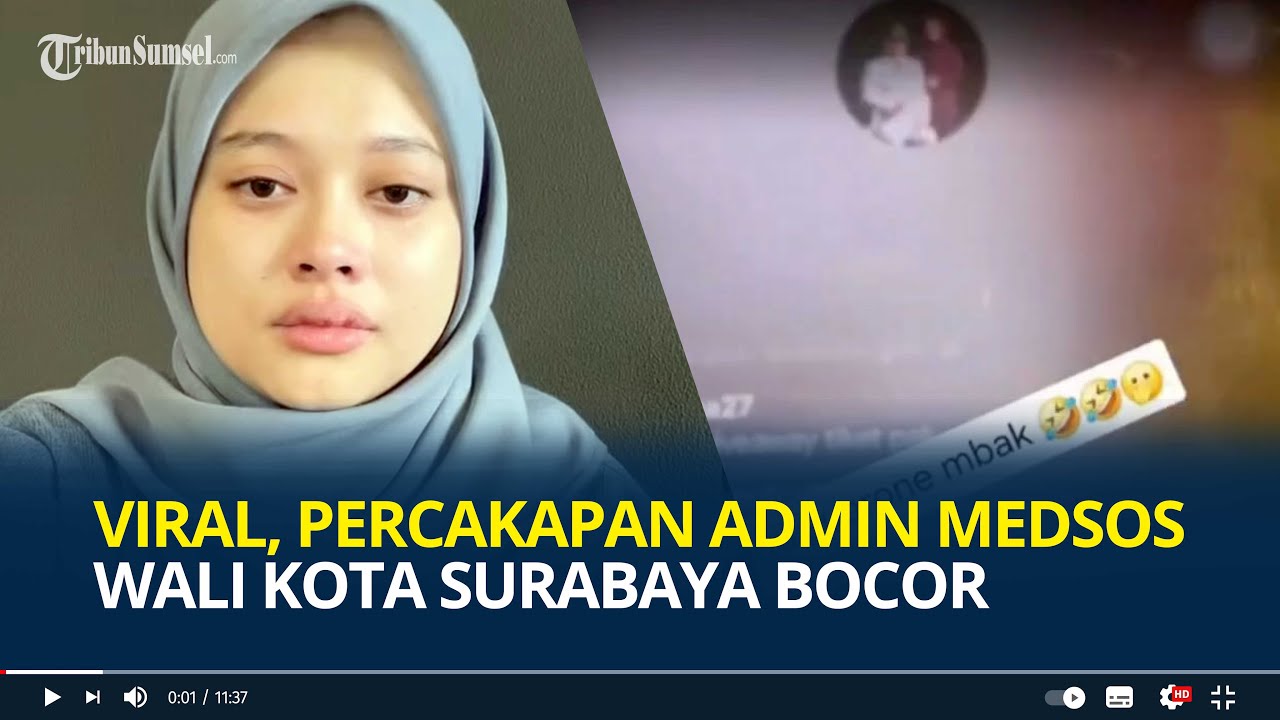 Viral, Percakapan Admin Medsos Wali Kota Surabaya Bocor saat Jeda Live, Kini Mengundurkan Diri