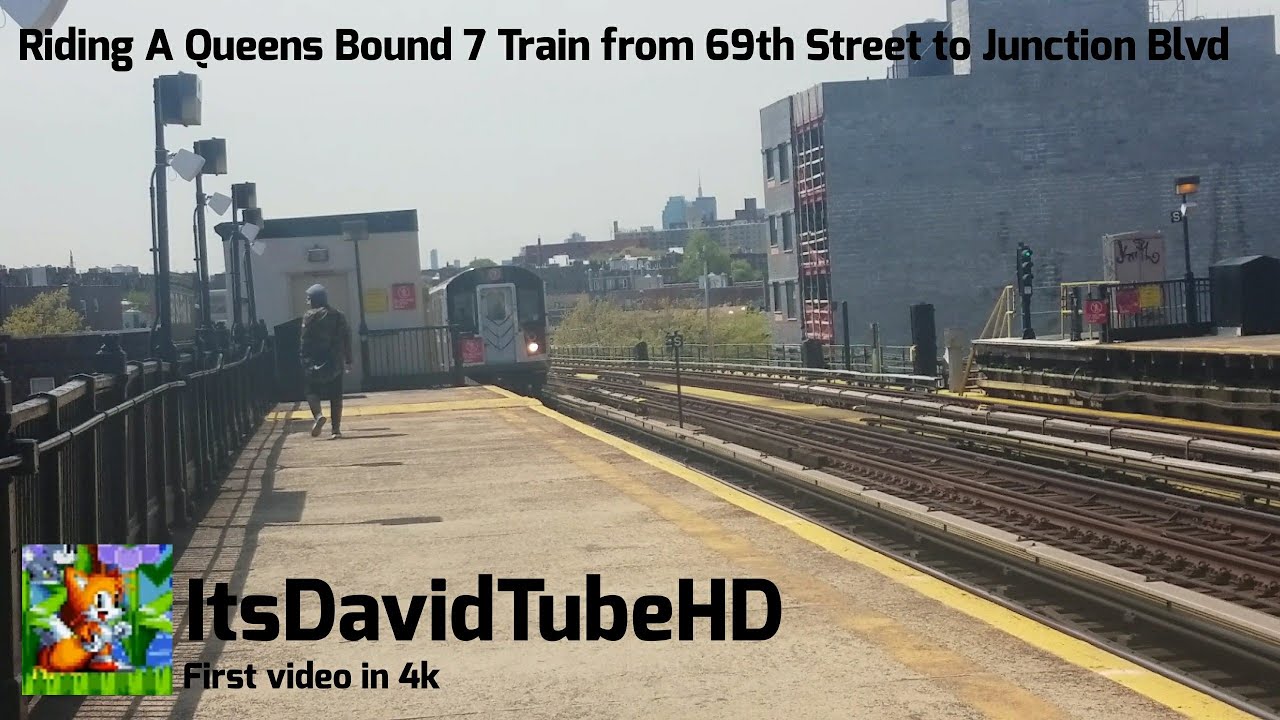 Riding a Queens bound 7 train from 69th Street to Junction Blvd