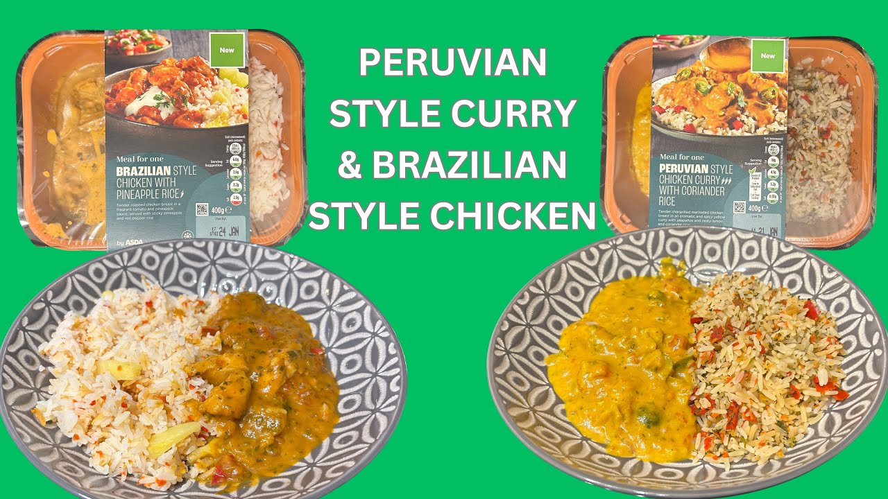 PERUVIAN STYLE CURRY & BRAZILIAN STYLE CHICKEN