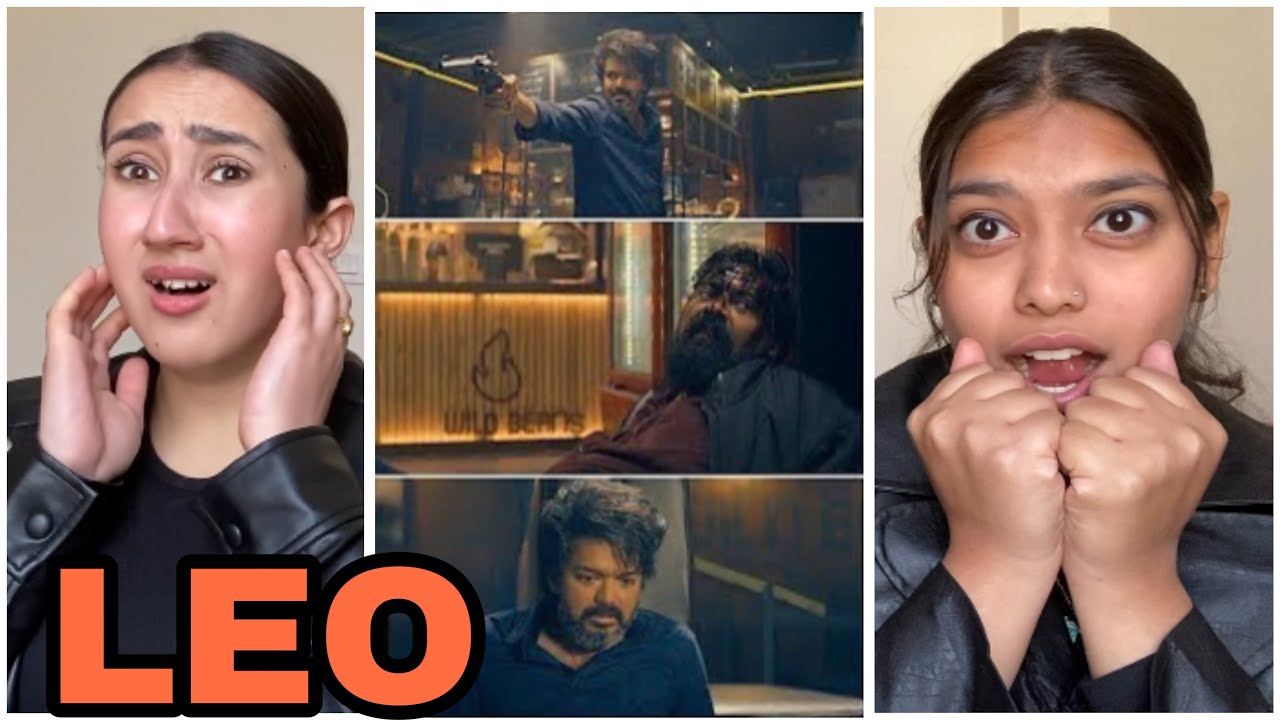 Leo MASS Coffee Shop Fight Scene Reaction | Thalapathy Vijay