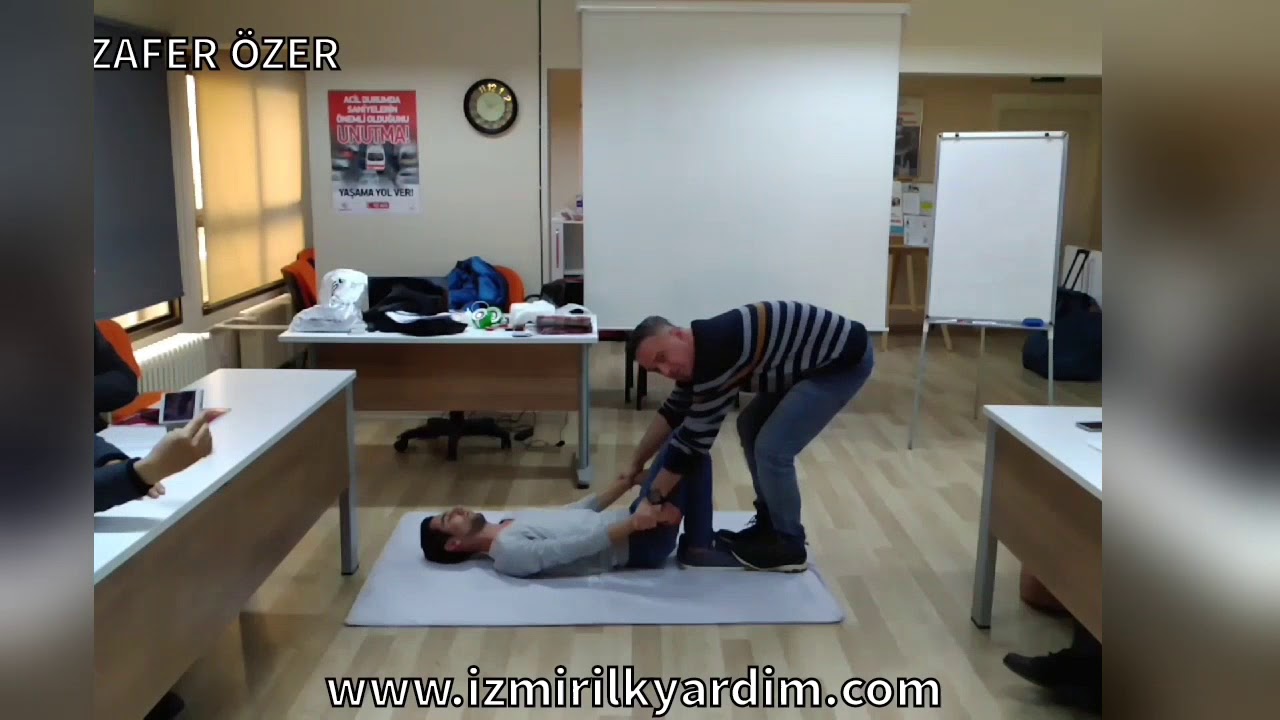 İTFAİYECİ TAŞIMA TEKNİĞİ - OMUZDA TAŞIMA BİLİNCİ KAPALI TAŞIMA TEKNİĞİ