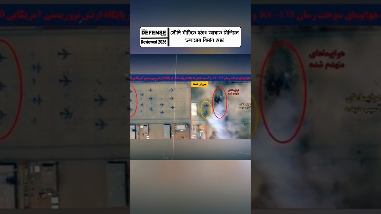 Major Incident at Saudi Base! Advanced Aircraft Damaged &ndash; Full Situation Analysis #shorts