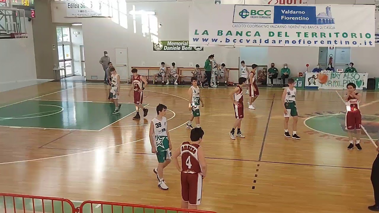 Basket Reggello vs SBA Arezzo under 15 eccellenza