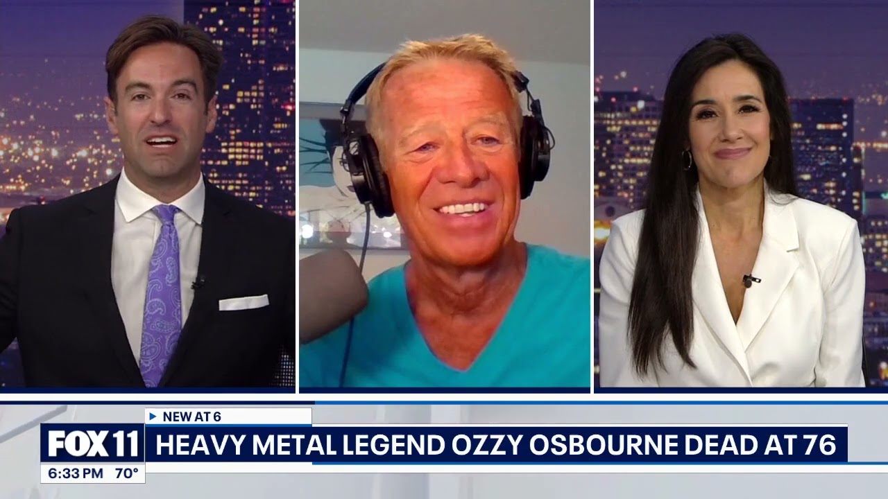 Richard Blade on Fox News talking about Ozzy's passing