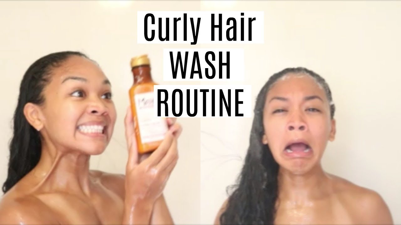 My Curly Hair Wash Routine | In the Shower