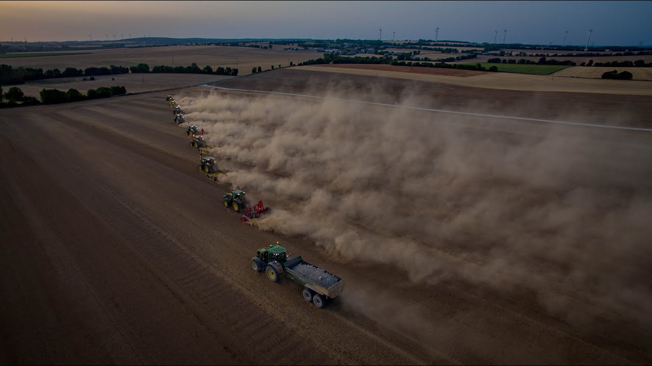 🇫🇷 2645cv & 56m DE LARGE ! JOHN DEERE POWER - Ouest Agri Charentes