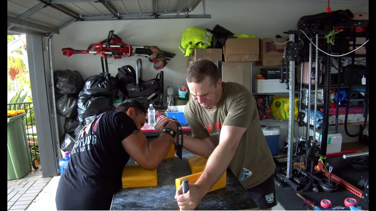 New years club training, Fresh Meat Armwrestling