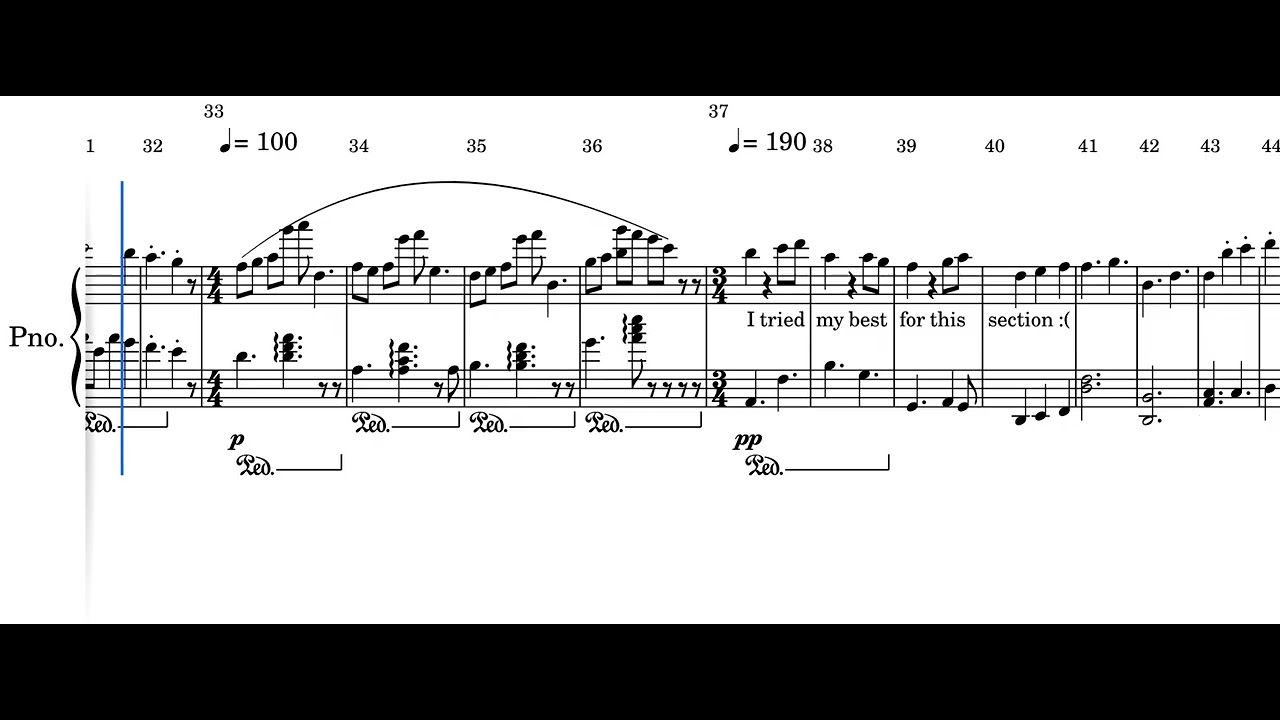 Ultrasonic Faith (Reprise) - piano