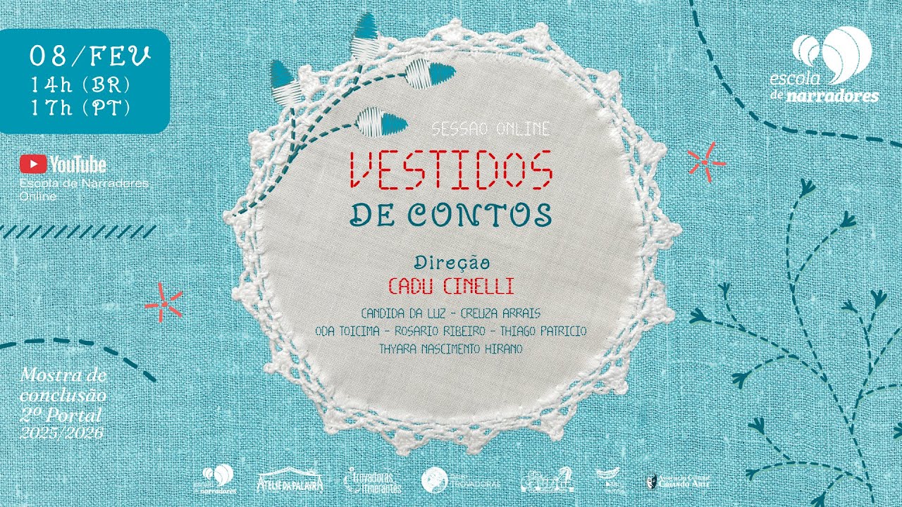 Vestidos de Contos | Mostra de conclusão da Turma 2025-2026 - 2º Portal