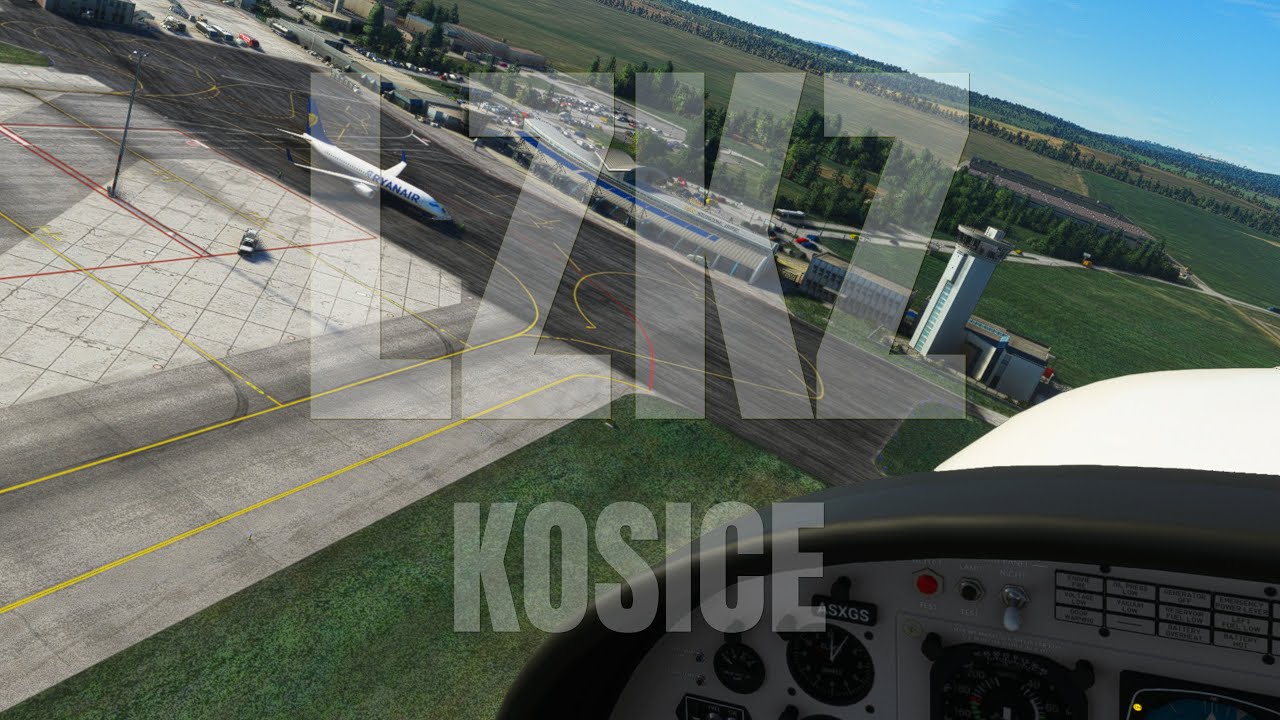 Checking Out LZKZ - Kosice Airport from Flying Partner Slovakia!