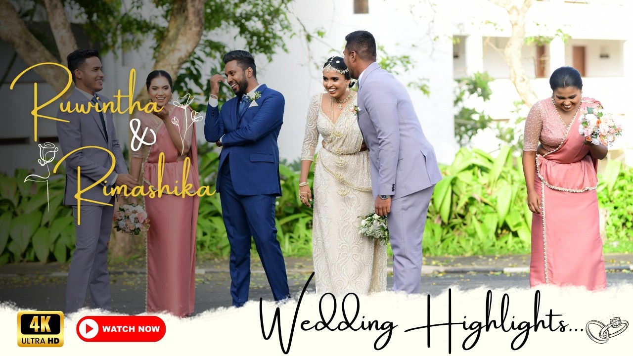 Stunning Wedding Teaser💍 | Ruwintha & Rimashika 🤵👰 | 4K