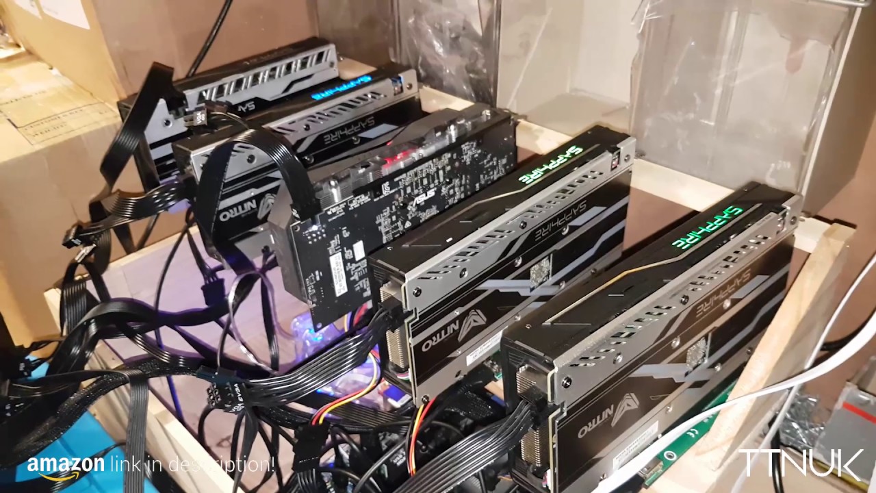 New Custom Built Ethereum Mining Rig 130Mh/s RIG 2