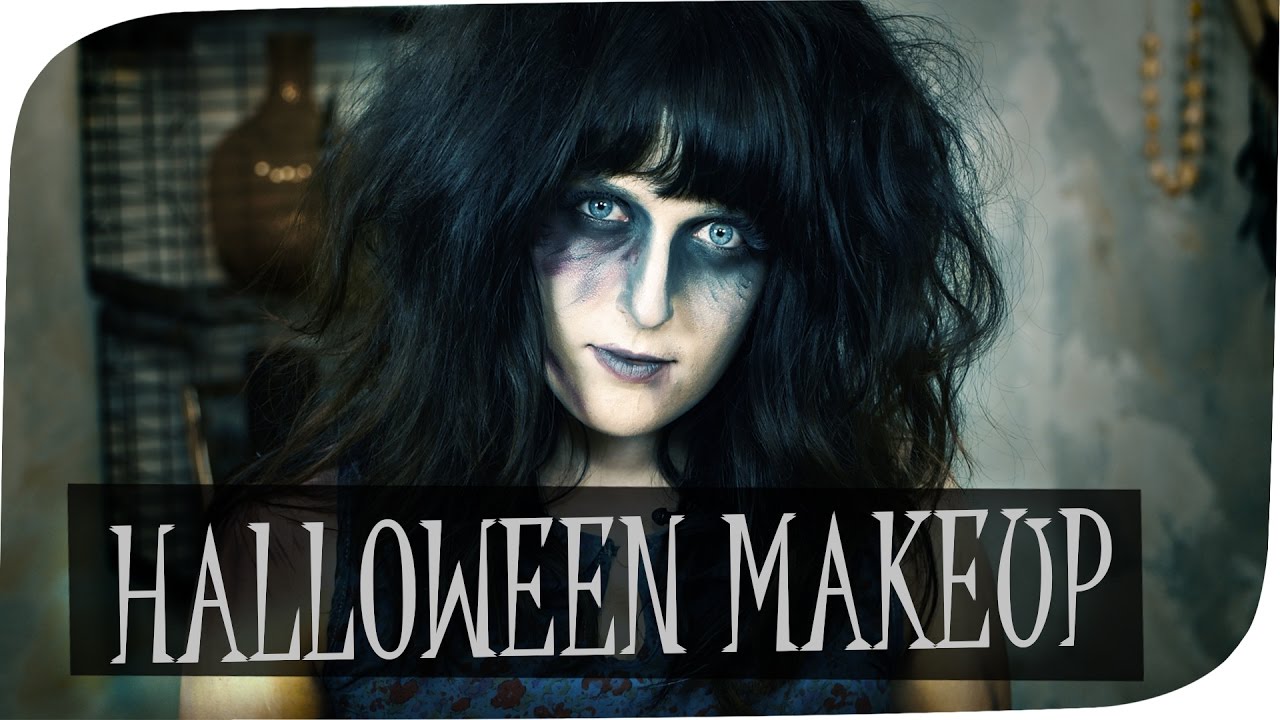 Last Minute Halloween Makeup 🎃 EINFACH 🎃 Ella TheBee | #flipdiy