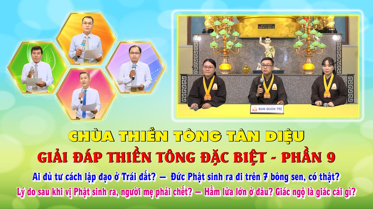 Giải đáp Đặc biệt - P9 - Ai đủ tư cách lập đạo ở Trái đất? | Giải đáp Thiền tông