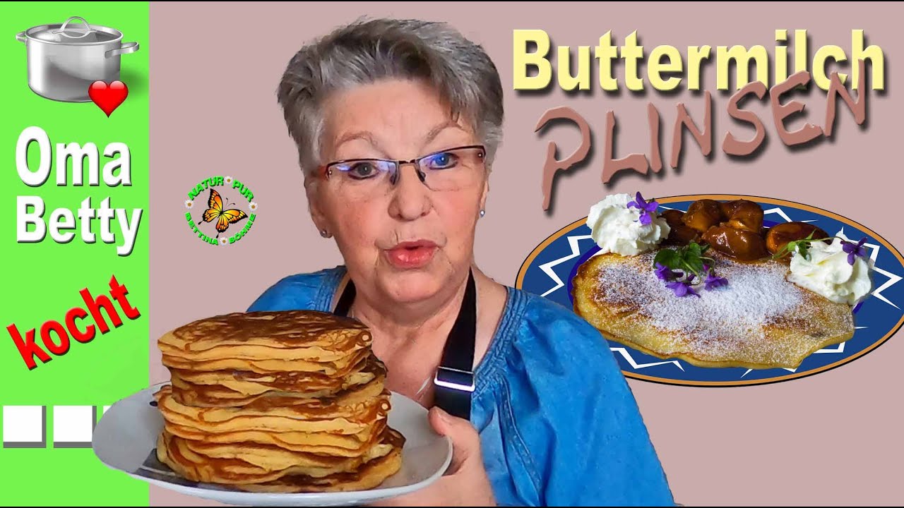 Buttermilch Plinsen nach einem alten Rezept von meinem Opa aus der DDR