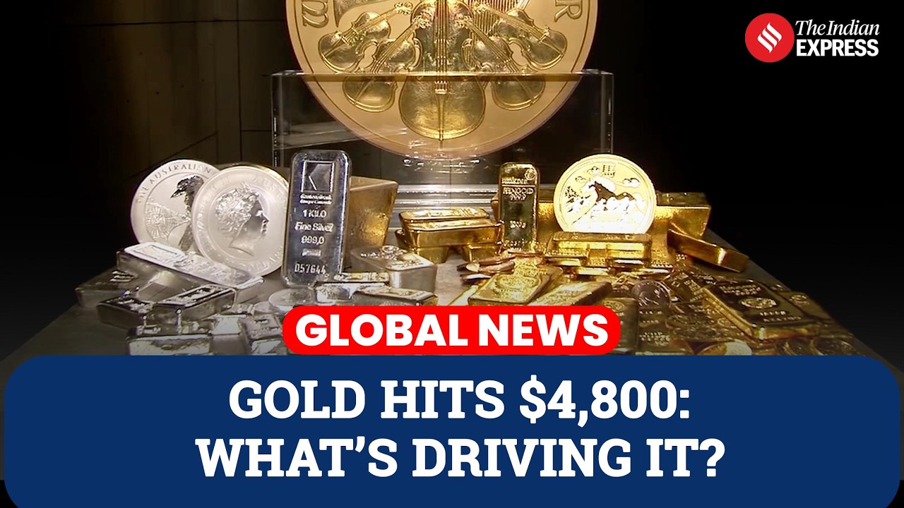 Gold Smashes $4,800 as Greenland Crisis and Dollar Rout Fuel Historic Safe-Haven Rush