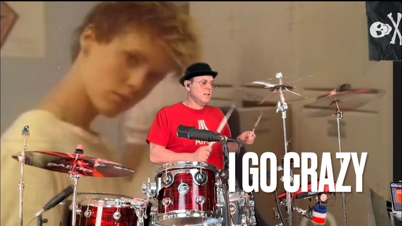 Flesh For Lulu - I Go Crazy , a some kind of wonderful 80s drum cover 