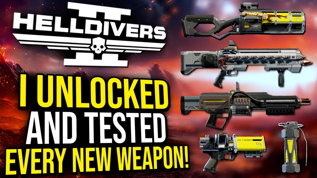 Helldivers 2 — я открыл и протестировал ВСЕ новое оружие в Cutting Edge Warbond