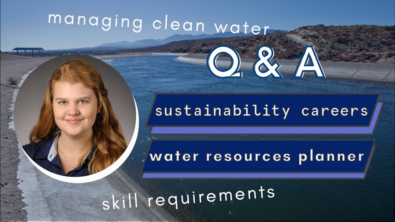 Water Resources Planner - Water District, What is it, How to get a Job💧 | Sustainability Careers