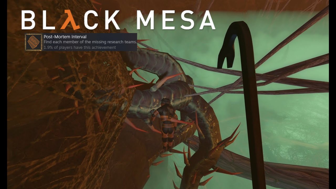 Black Mesa - How To Unlock The Post-Mortem ULTRA RARE Achievement!