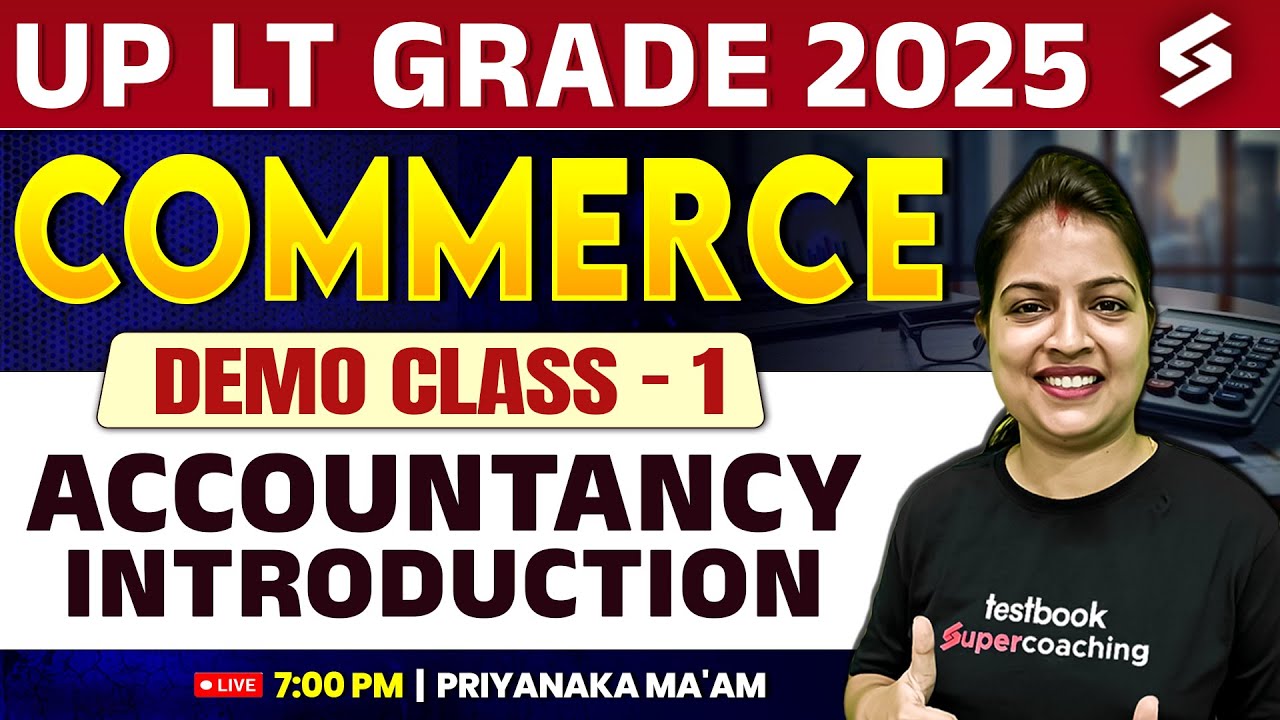 UP LT Grade New Vacancy 2025 | UP LT Grade Commerce Classes #1 By Priyanka Mam