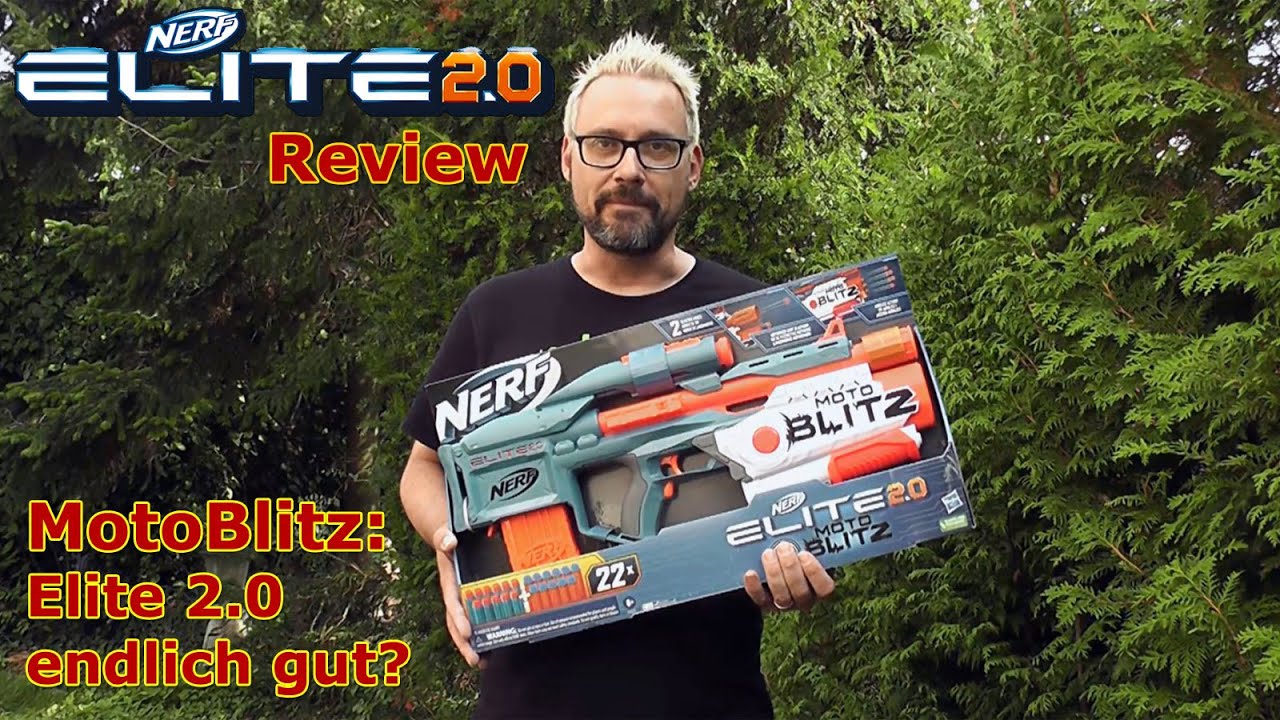 Nerf Elite 2.0 Motoblitz | Unboxing & Review & Test | OWL-Nerf-Community