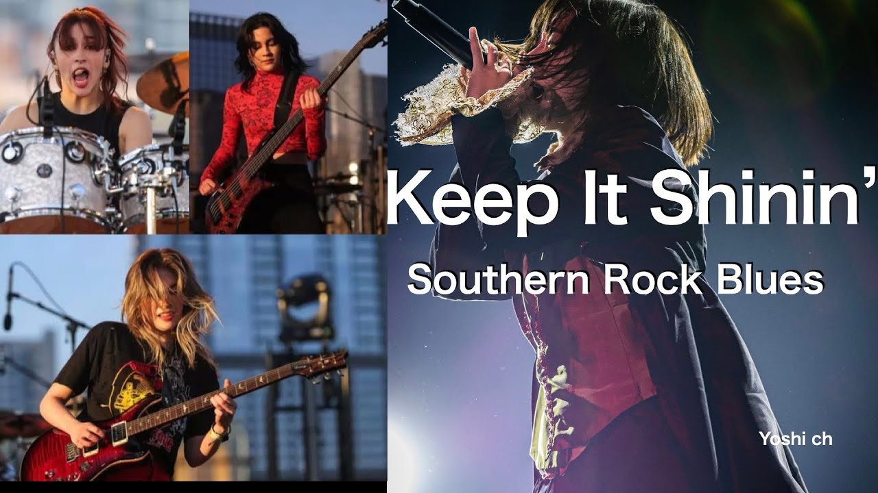 Keep It Shinin’　Southern Rock Blues 　analog sound