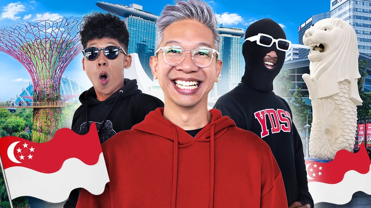 SAYA AJAK MEREKA KE SINGAPURA PERTAMA KALI!!