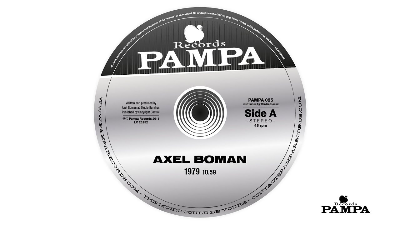 Axel Boman - 1979 (PAMPA025)