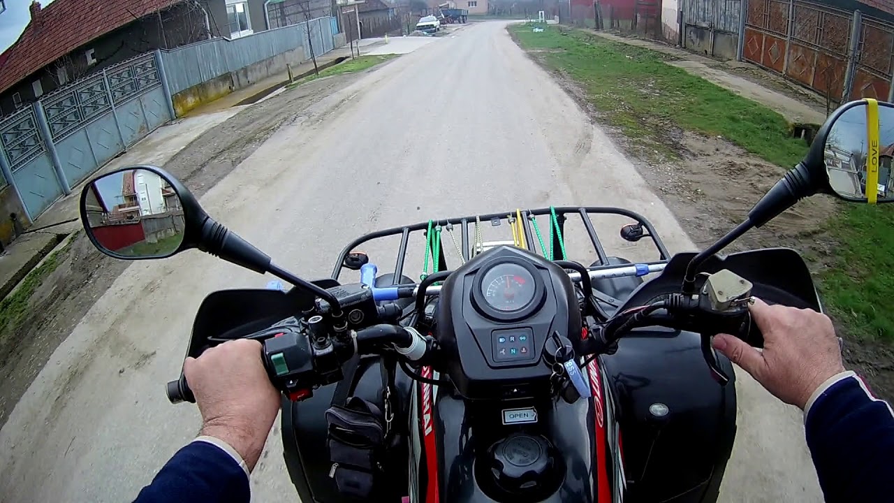 ATV Linhai ,,Cu remorca''