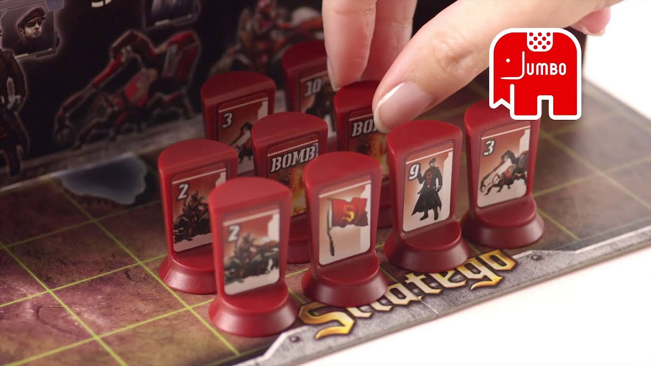 Jumbo Stratego Quick Battle Game Play (English)