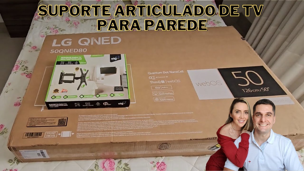 QUAL MELHOR SUPORTE DE TV PARA PAREDE | ELG | SUPORTE PAREDE ARTICULADO