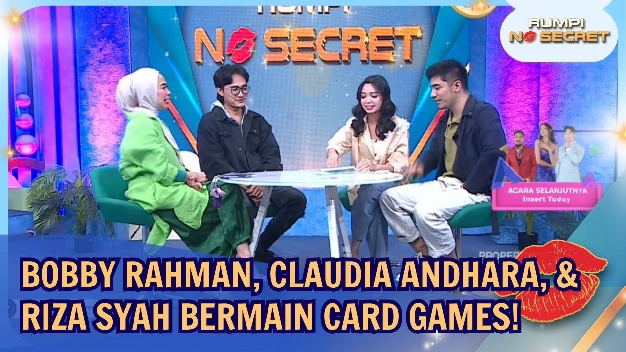 Bobby Rahman, Claudia Andhara, & Riza Syah Bermain Card Games! - RUMPI (20/02/26) P3
