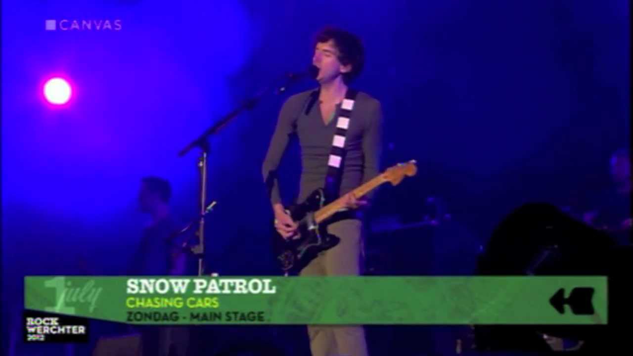 Snow Patrol Chasing Cars Rock Werchter 2012