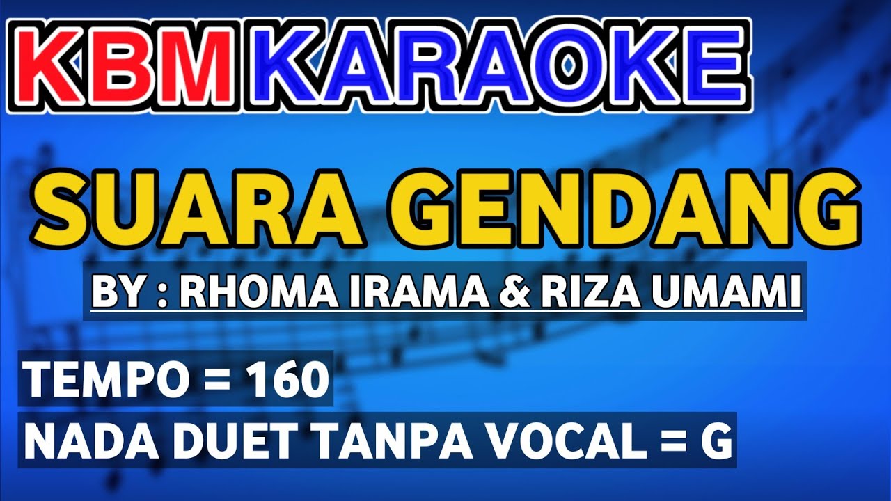 KARAOKE DANGDUT SUARA GENDANG KARAOKE RHOMA IRAMA (Tanpa Vocal)