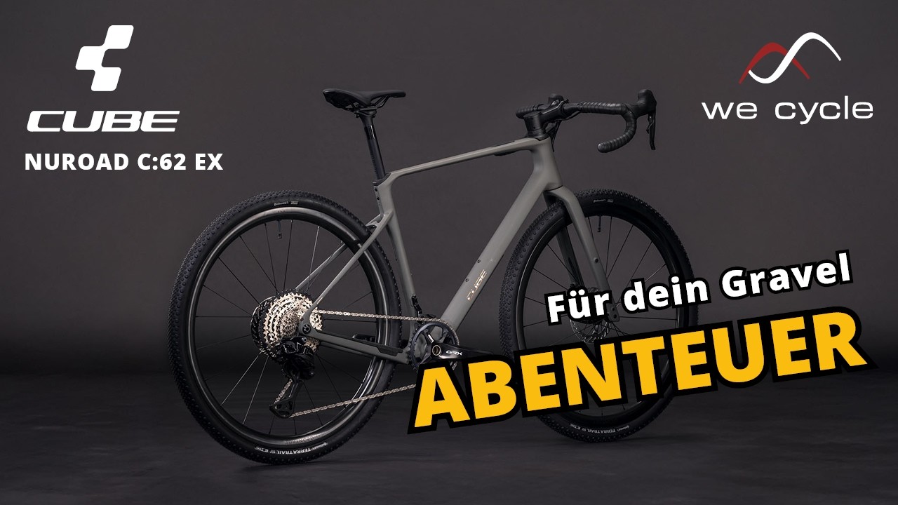 Cube Nuroad C:62 EX 2026 – High-End Gravelbike für Abenteuer & Performance