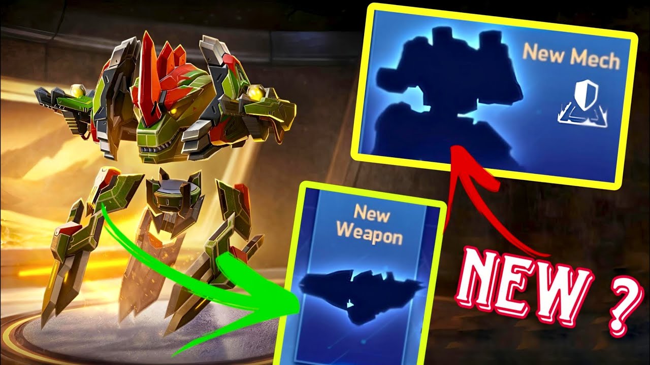 NEW weapon NEW mech  MECH ARENA new update 