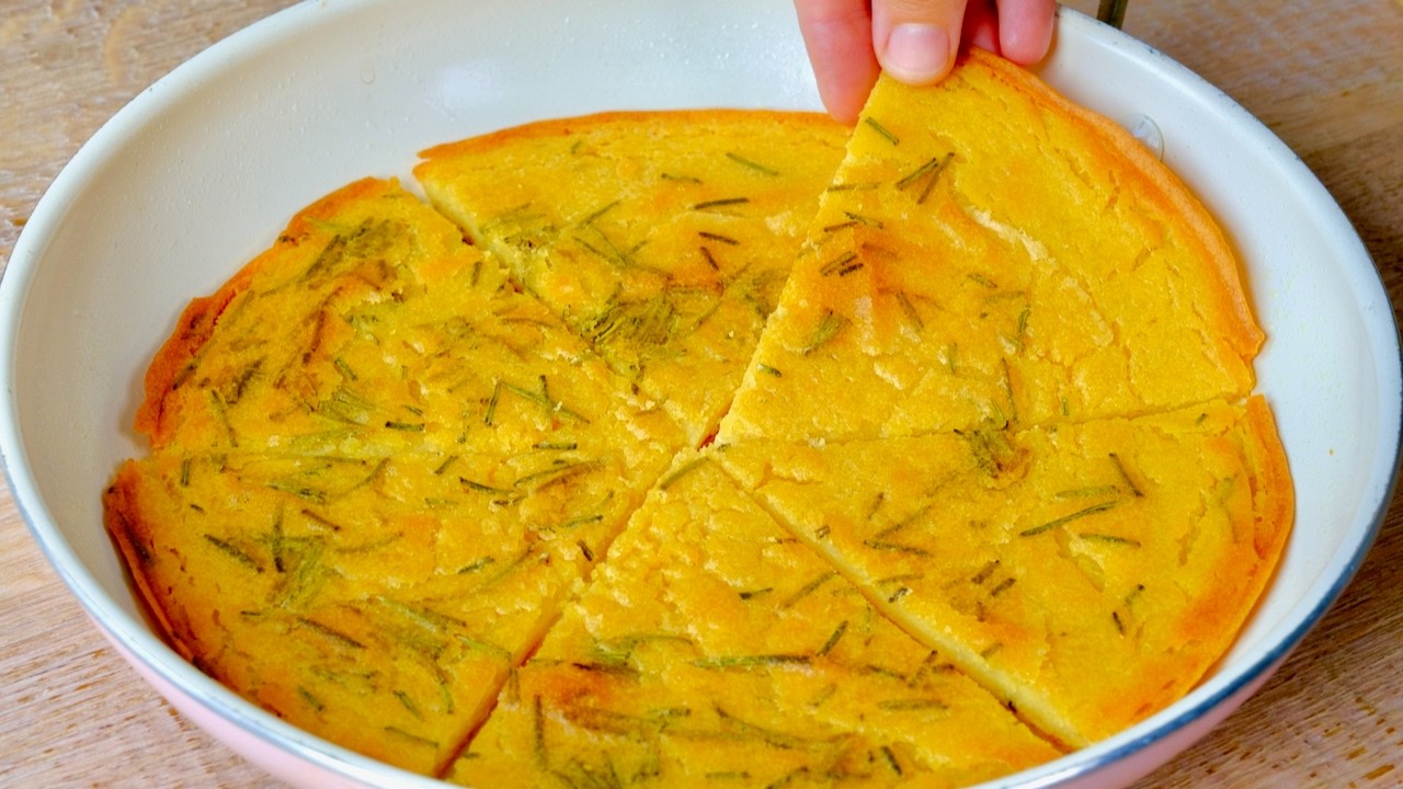 Вылейте нутовое тесто на горячую сковороду, и вы будете поражены результатом!