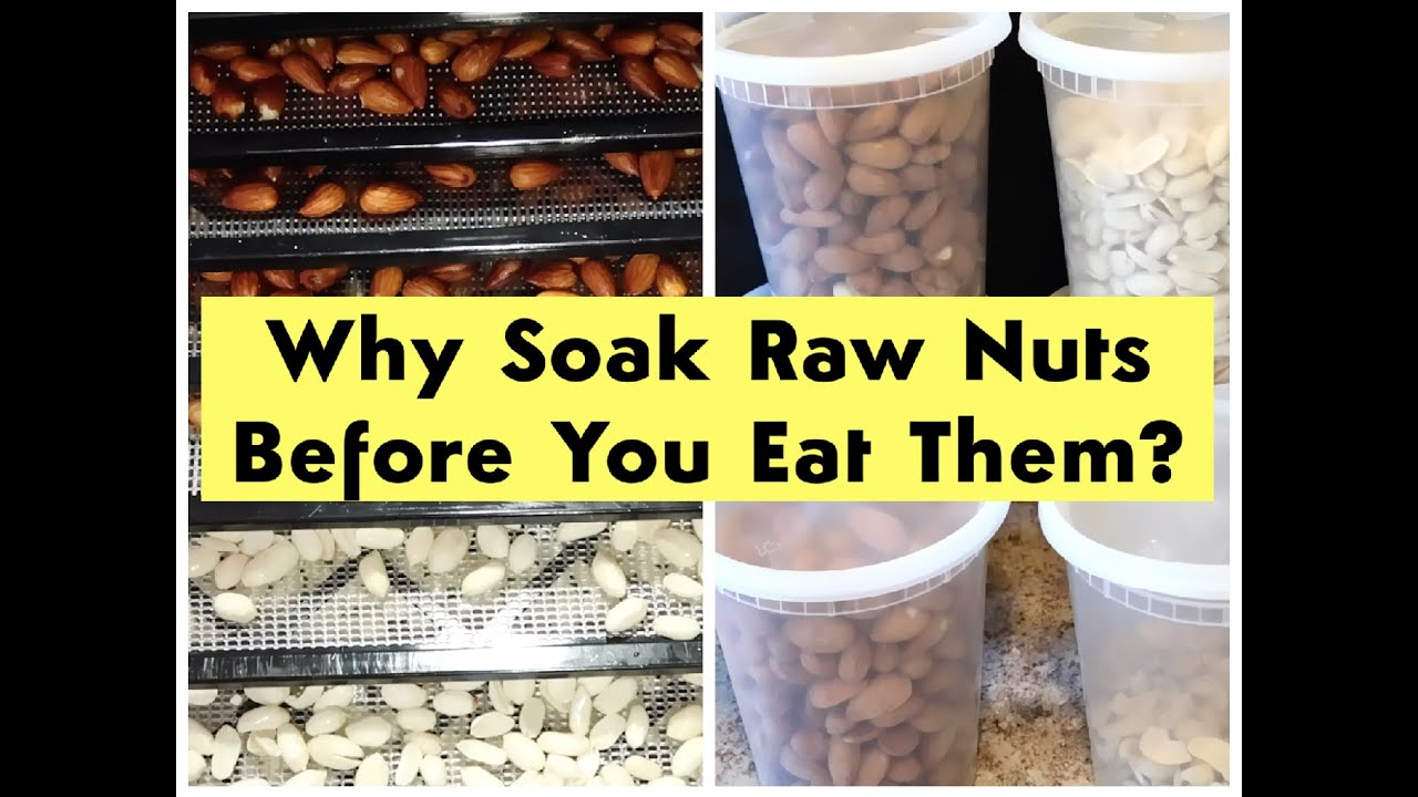How to Soak and Dehydrate Almonds and Peanuts
