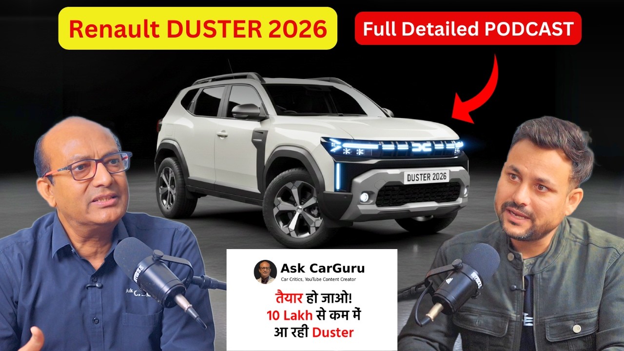 Everything about New Renault Duster 2026 | Price, Features, Engine | 😲 Podcast ft. @AskCarGuru