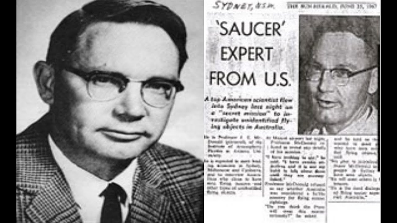 Ufologist Mysterious Death, Dr James McDonald, (1920&ndash;1971)