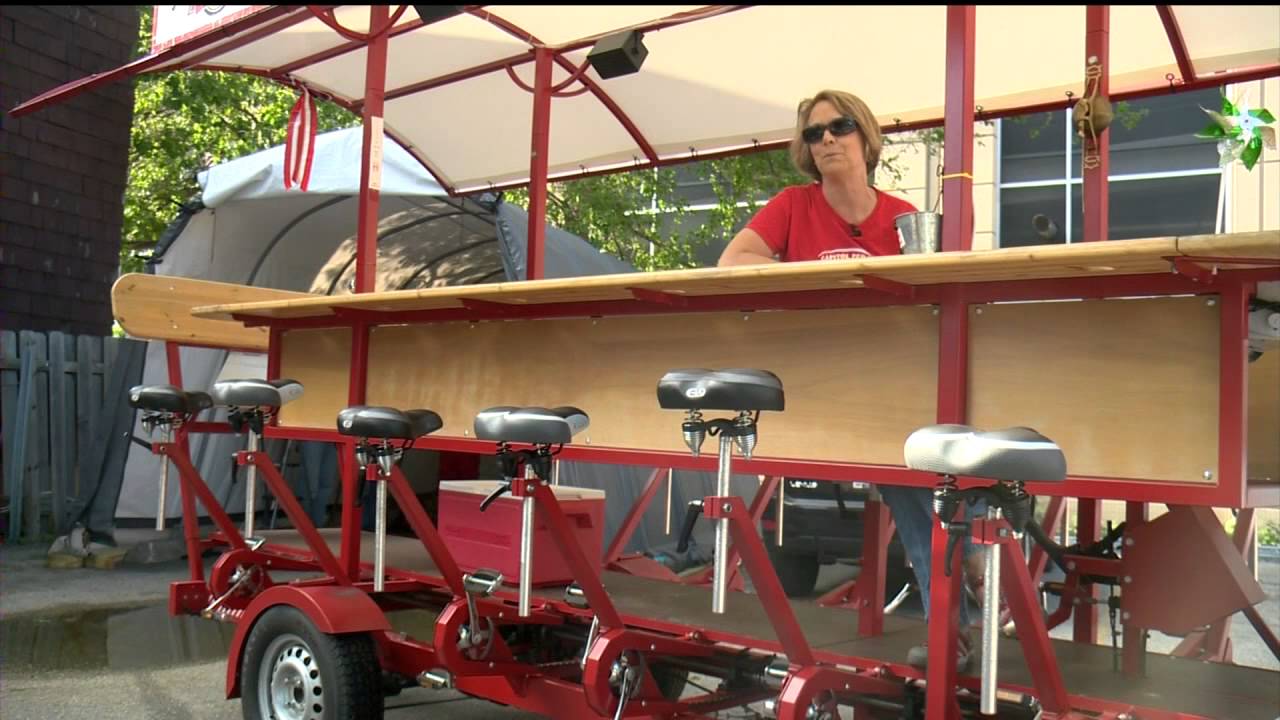 Madison's pedal pub pushes for beer on wheels