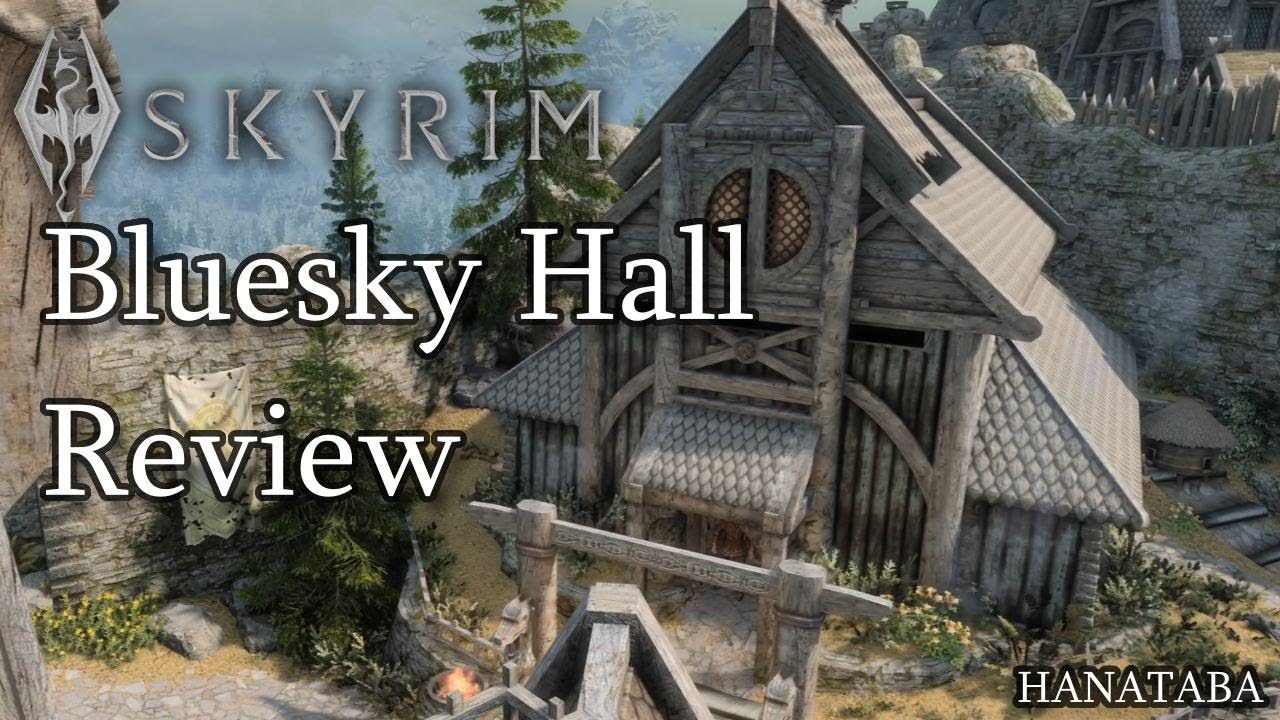 Bluesky Hall Review (Capital Whiterun Expansion mod)  - Skyrim SE/AE