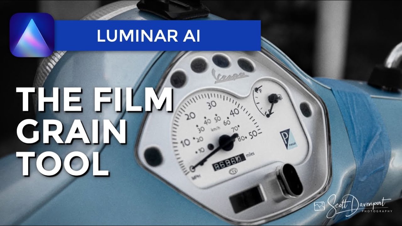 The Film Grain Tool - Luminar AI