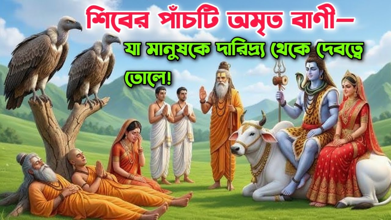🌼ভগবান মহাদেবের বলা এই ৫টি গোপন সত্য—যে জানে, সে কখনও দারিদ্র্যে পড়ে না। জয় ভোলেনাথ”