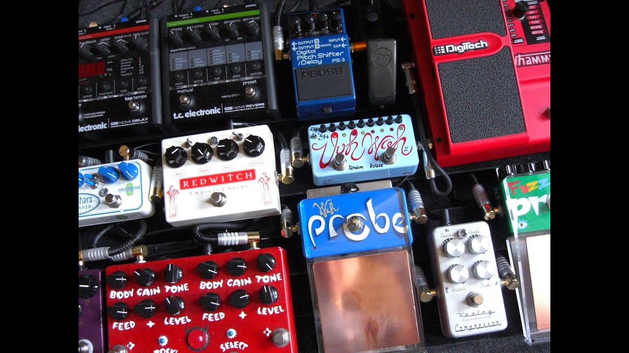 THE BEST CRAZY WEIRD NOISE GUITAR EFFECTS PEDALS - TOP 25