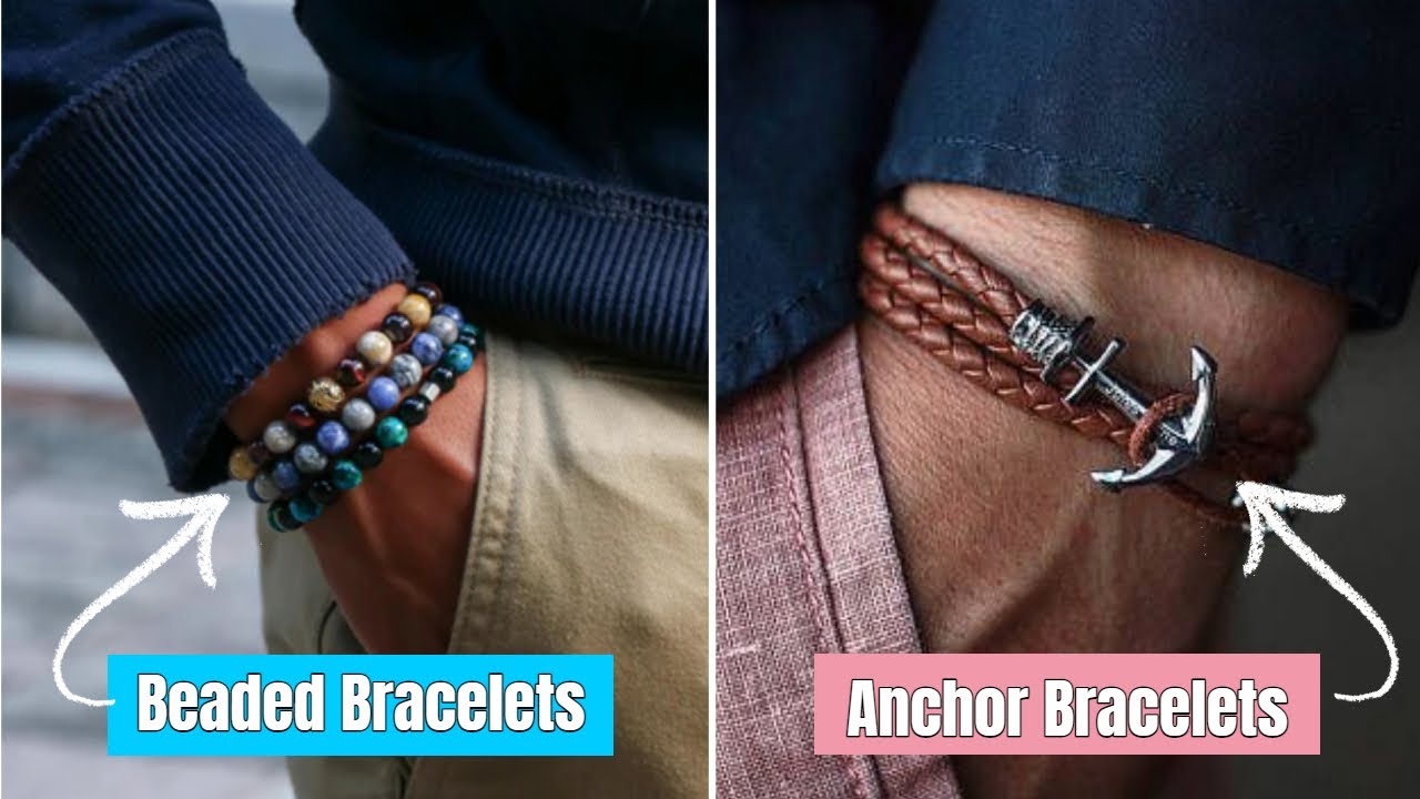 Top 7 Most Stylish Bracelets For Men 2023 | ATTRACTIVE Accessories For Wrists | Just Men's Fashion!