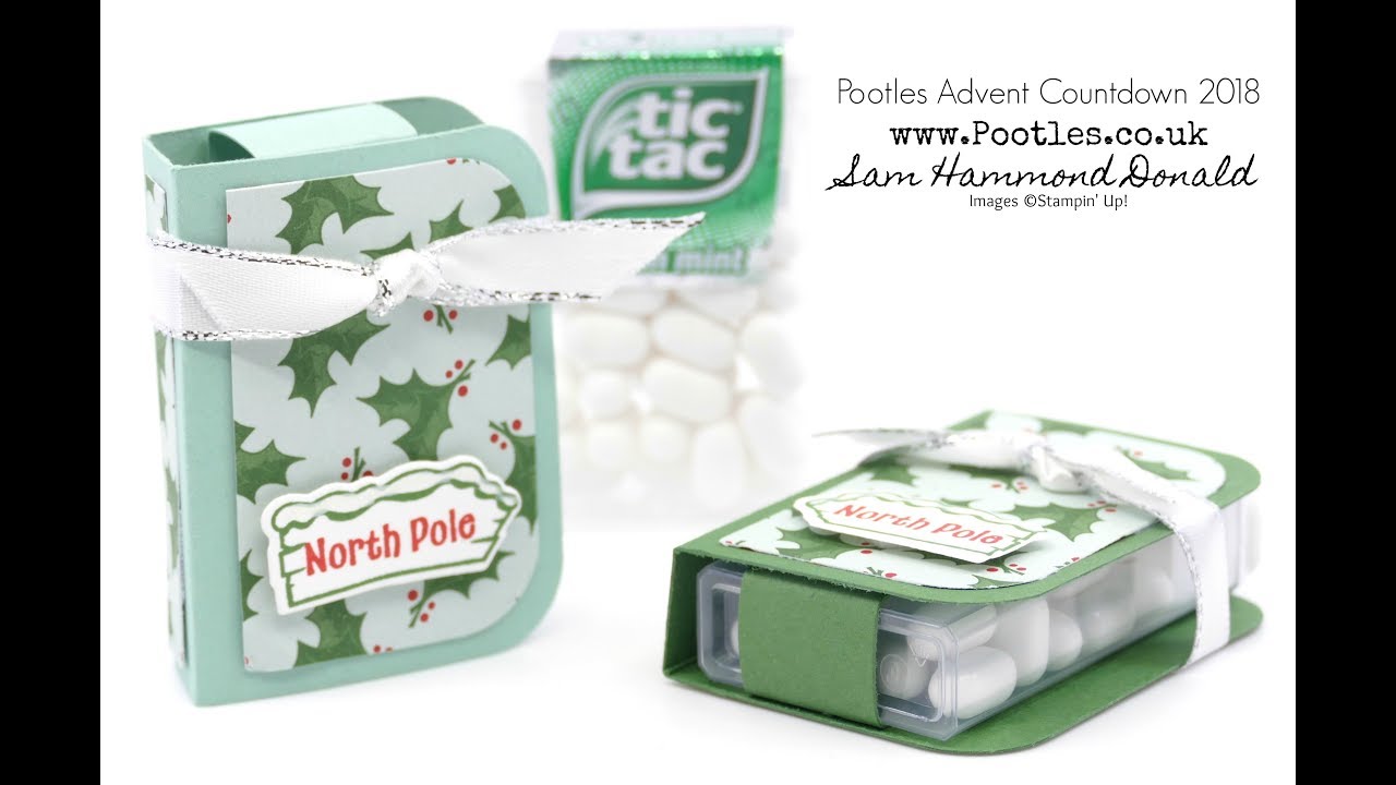 Pootles Advvent Countdown 2018 #9 Santa's Workshop Tic Tac Books